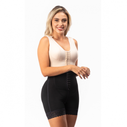 FAJA SHORT BEIGE TALLA S M L